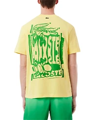 Lacoste Men's Drippy Logo Graphic T-Shirt