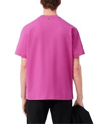Lacoste Men's Heritage Short Sleeve Graphic Tennis T-Shirt
