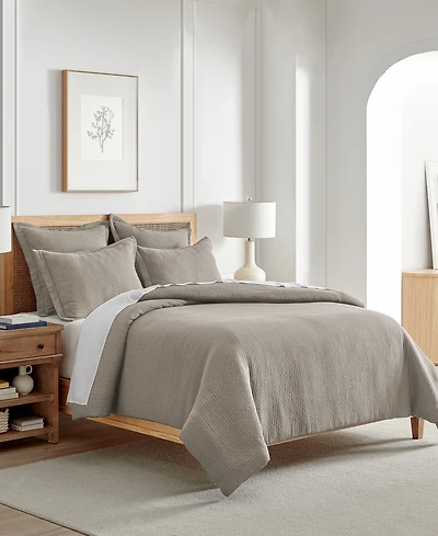 Levtex Reede Textured 3-Pc. Duvet Cover Set, Full/Queen