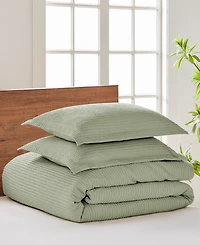 Levtex Cloud Waffle Textured 3-Pc. Comforter Set