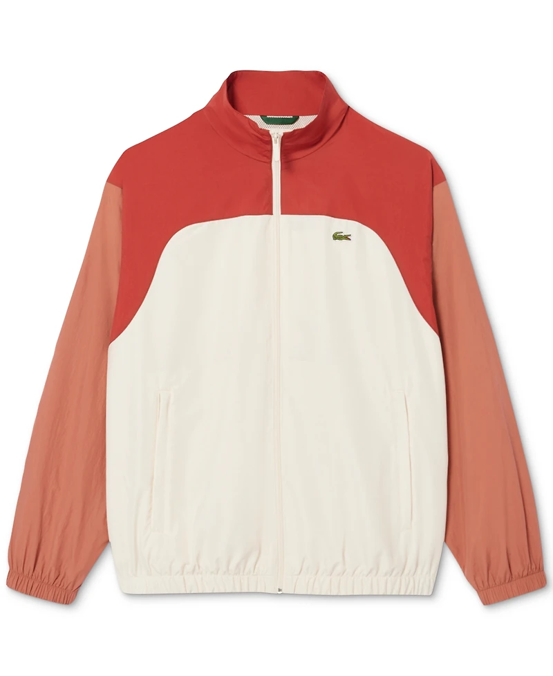Lacoste Men's Relaxed-Fit Colorblocked Logo Jacket