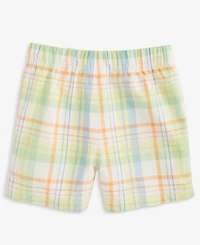 Baby Boys Sun Plaid Twill Shorts, Exclusively at Macy's