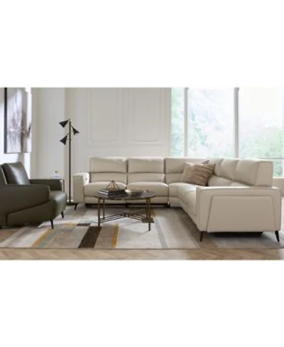 Neiwert Leather Sectional Collection Exclusively At Macys