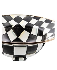 Mackenzie-Childs Courtly Check Large Compote