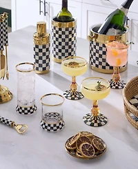 Mackenzie-Childs Courtly Check 3260 Cocktail Shaker