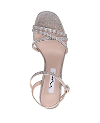 Nina Women's Quella Block Heel Dress Sandal