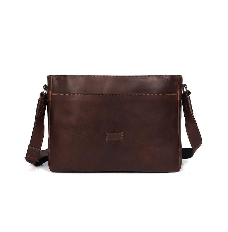 Polaris Leather Messenger Bag