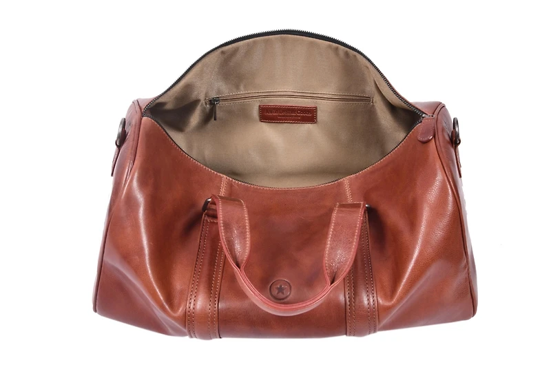20 Inch Rustic Range Leather Duffel Bag