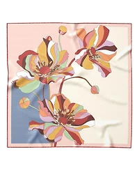 Julia - Hand Rolled Large Silk Foulard for Women