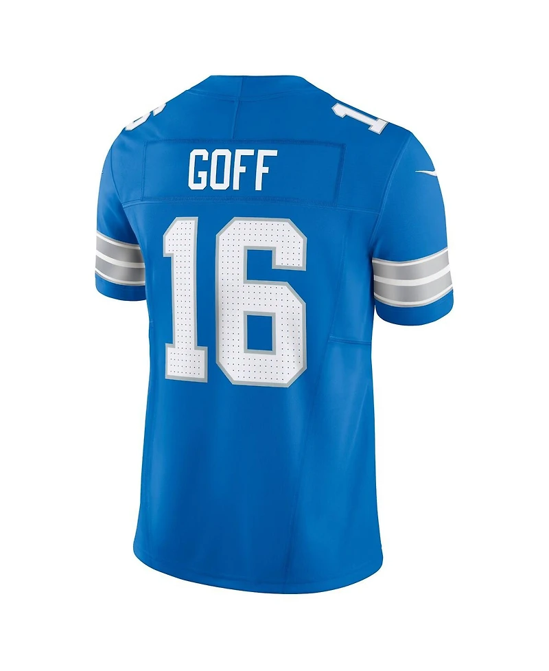 Nike Men's Jared Goff Blue Detroit Lions Vapor F.u.s.e. Limited Jersey
