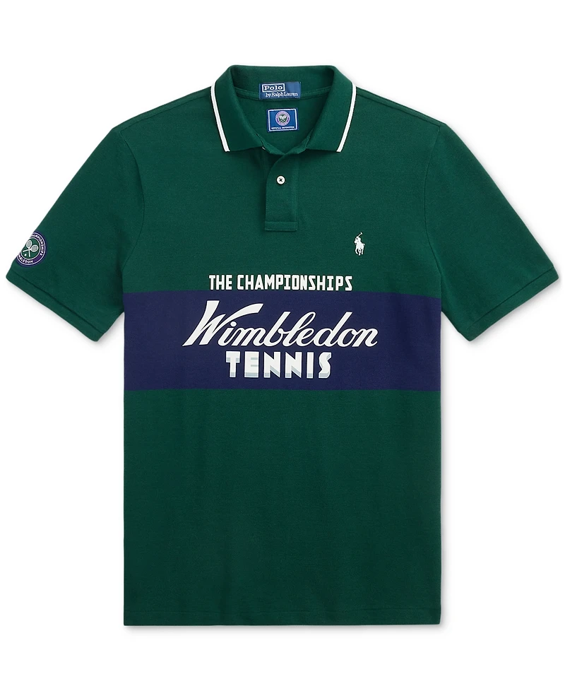 Polo Ralph Lauren Unisex Wimbledon Classic-Fit Logo Polo Shirt