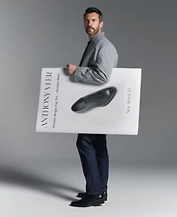 Anthony Veer Men's Windsor Broque Cap Toe Leather Oxford Dress Shoes