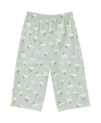 Gerber Toddler Girls 3-Piece T-Shirt, Shorts & Pants Pajama Set, Garderning, 5T