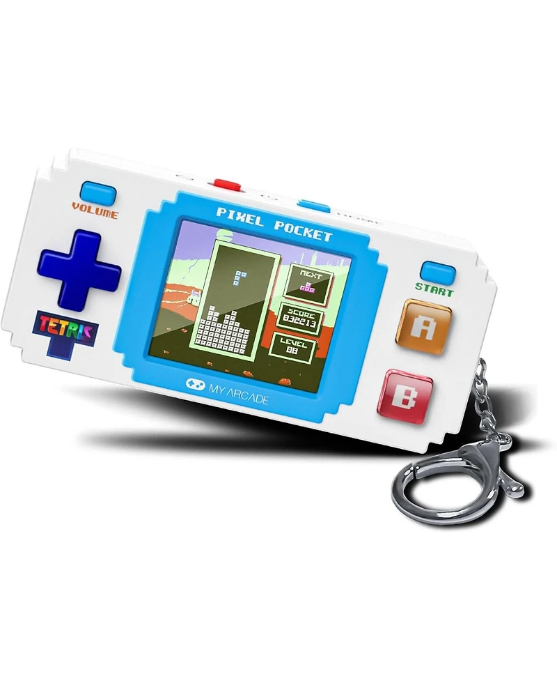 Pixel Pocket Tetris Mini Portable Gaming System
