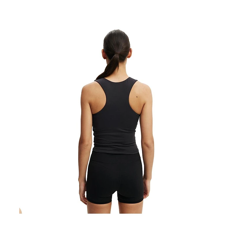 Cotton On Women's Active Ultra Soft Racer Tank Top
