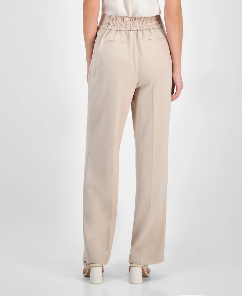 Bar Iii Women's High-Rise Wide-Leg Pants, Exclusively at Macy's