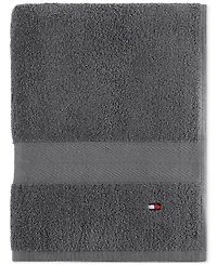 Tommy Hilfiger Home Modern American Solid Cotton Bath Towel, 30" x 54"