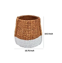 Rope Woven Design Planter for Stylish Indoor & Outdoor Decor