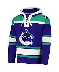 '47 Brand Men's Royal Vancouver Canucks Superior Lacer Pullover Hoodie