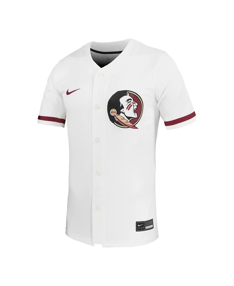 Nike Men's and Women's White Florida State Seminoles Replica Softball Jersey
