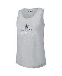 Concepts Sport Women's Gray/Navy Dallas Cowboys Petition Tank Top and Pants Sleep Set