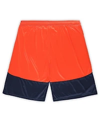 Fanatics Men's Navy/Orange Denver Broncos Big Tall Launch Shorts