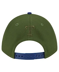 New Era Men's Dark Green Texas Rangers City Feature 9Forty A-Frame Adjustable Hat