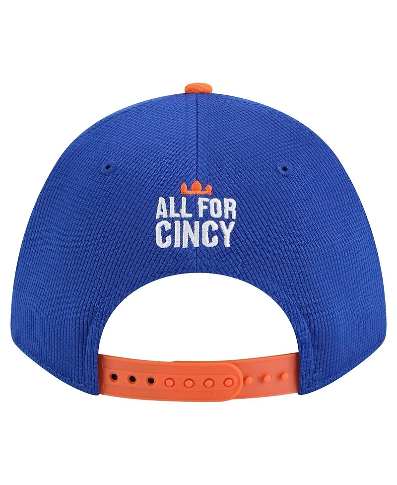 New Era Men's Royal Fc Cincinnati 2025 Jersey Hook 9FORTY M-Crown Adjustable Hat