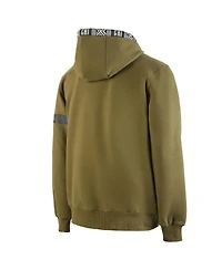 Two Hype X Nba Men's Olive Chicago Bulls Culture Hoops Collection Premium Pullover Hoodie