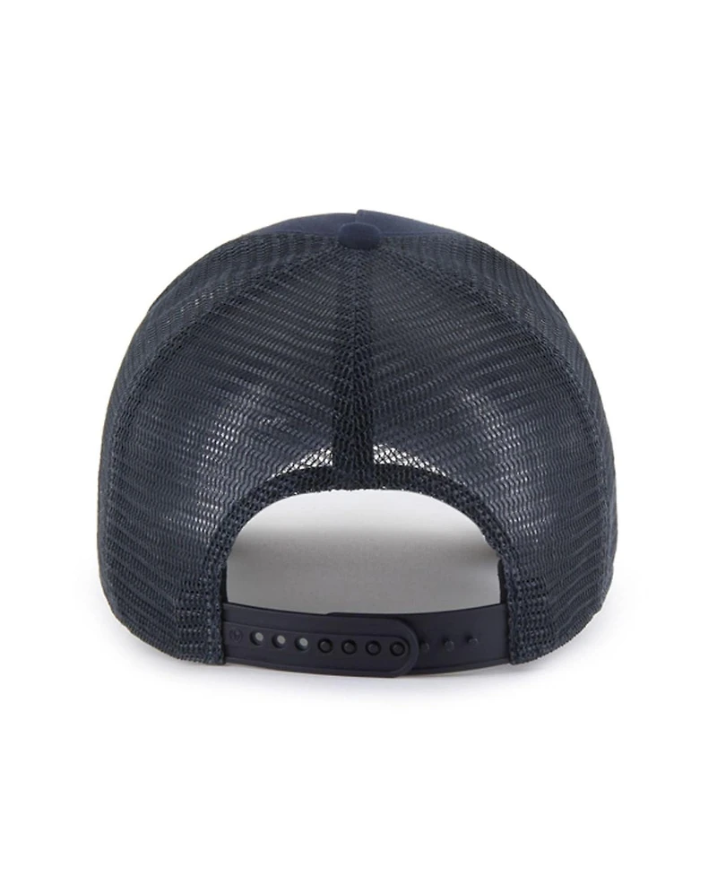 '47 Brand Men's Navy Atlanta Braves Ballpark Offside Adjustable Trucker Hat