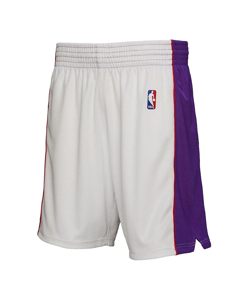 Mitchell & Ness Men's White Toronto Raptors Authentic Shorts