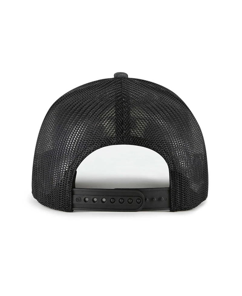 '47 Brand Men's Black Colorado Rockies Fiji Trucker Adjustable Hat
