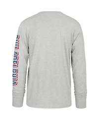 '47 Brand Men's Gray Philadelphia Phillies Fair Ball Franklin Long Sleeve T-Shirt