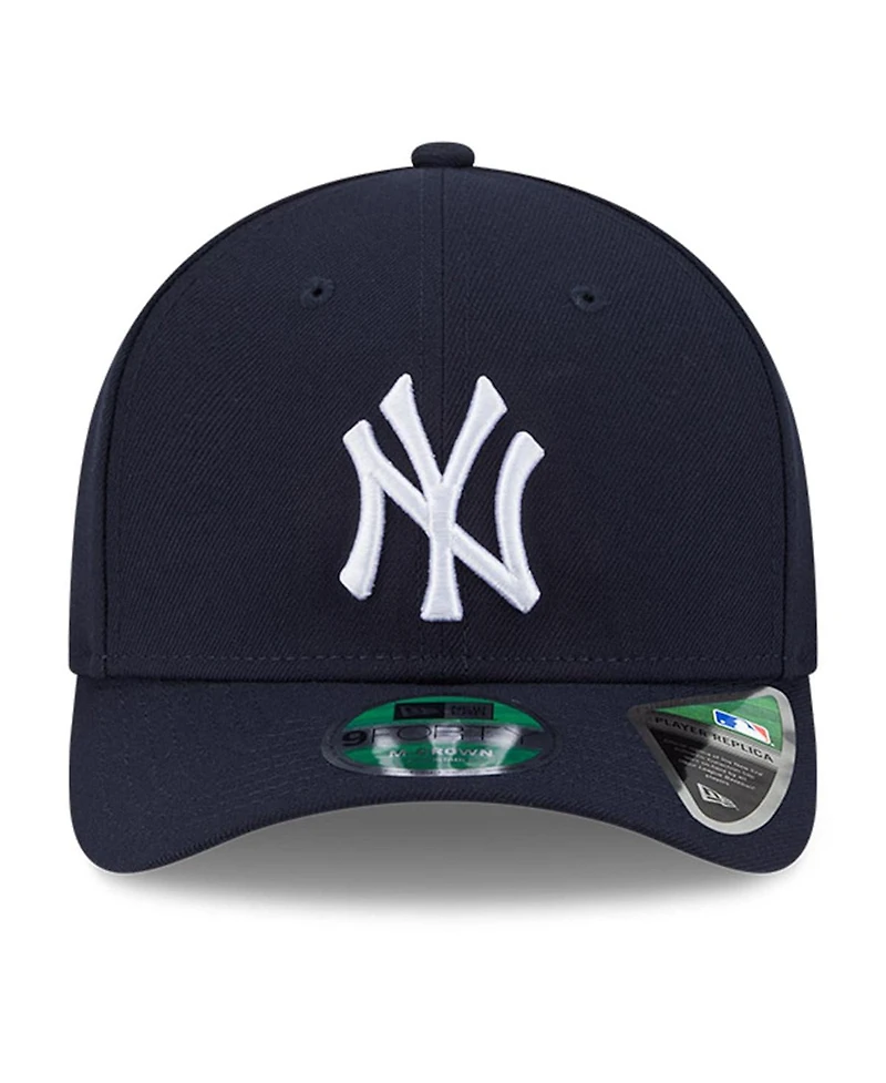 New Era Men's Navy New York Yankees Player Replica 9Forty Adjustable Hat