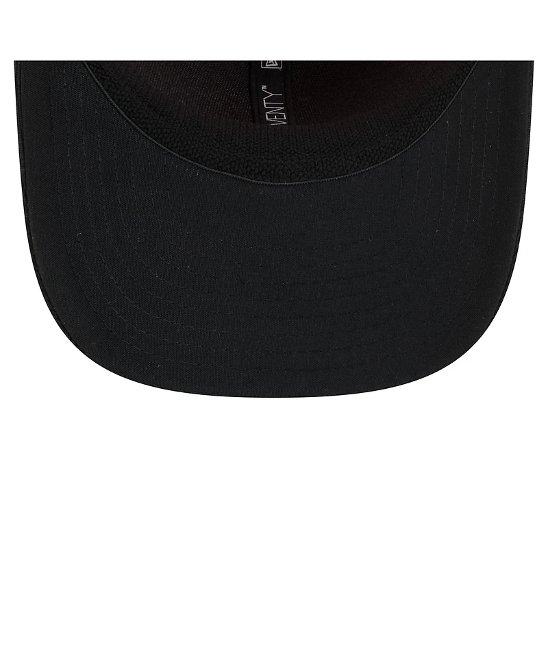 New Era Men's Orange/Black Houston Dynamo Fc 2025 Jersey Hook 9SEVENTY Stretch-Snap Hat