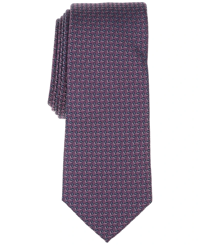 Alfani Men's Derwent Herringbone Tie, Exclusively at Macy's