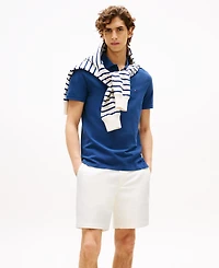 Tommy Hilfiger Men's Short Sleeve Garment-Dyed Polo Shirt
