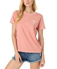 O'Neill Juniors' Coral Crest Short-Sleeve Cotton Graphic T-Shirt