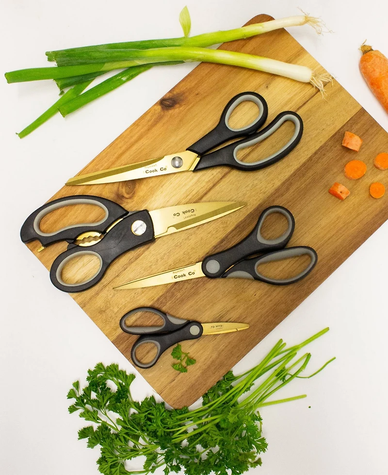 BergHOFF Studio 4-Piece Stainless Steel Scissors Set