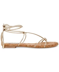 Steve Madden Women's Myrtle Lace-Up Flat Sandals