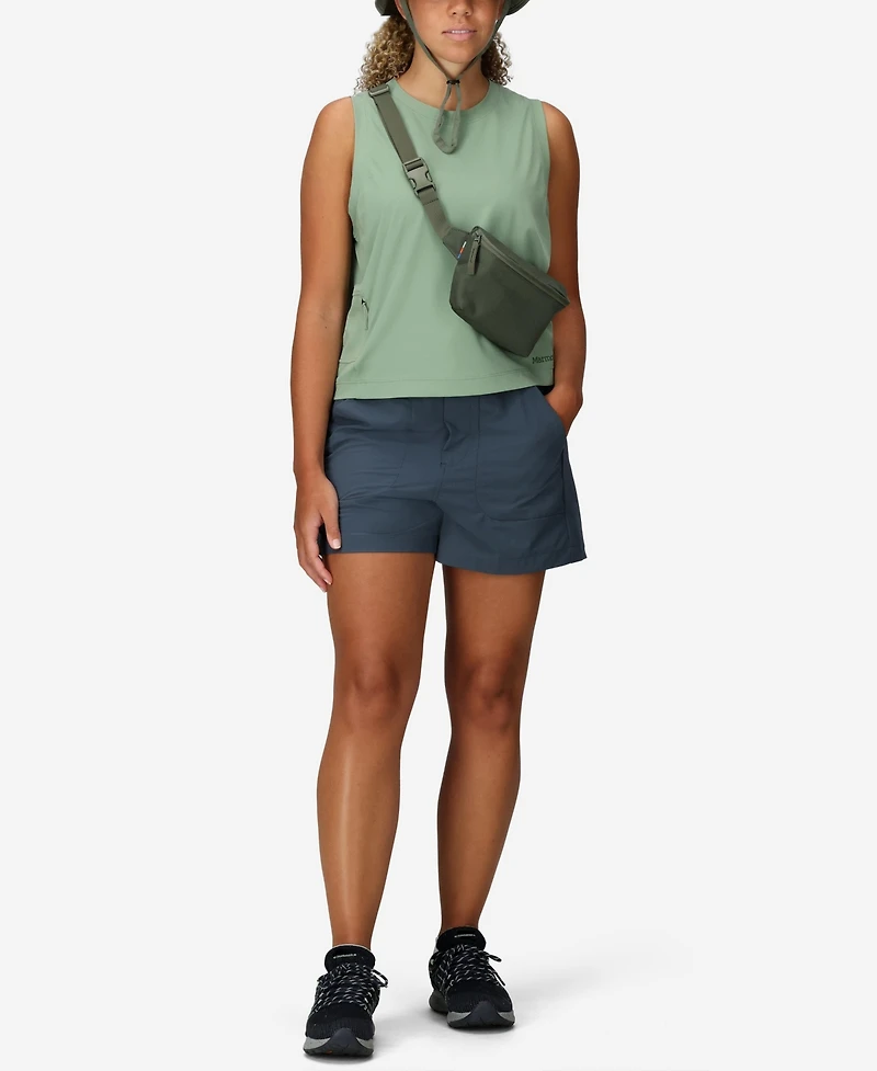 Marmot Women's Air Exchange Upf 50 High Neck Tank Shirt