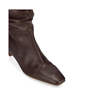 Kalila Brown Leather Boots