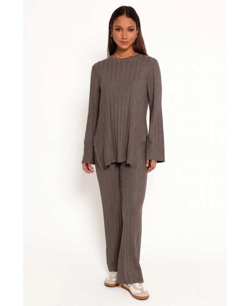 Petal and Pup Women's Silvie Long Sleeve Knitted Set