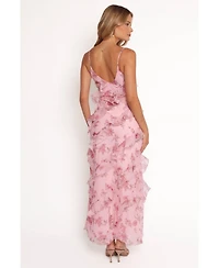 Petal and Pup Women's Ciao Ruffles Maxi Dress