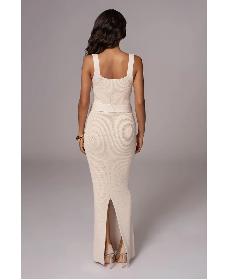 Jluxlabel Plus Black Moonrise Ribbed Maxi Dress