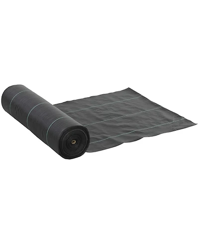 Outsunny 6FT x 300FT Weed Barrier Landscape Fabric, Weed Control Fabric