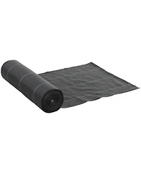 Outsunny 6FT x 300FT Weed Barrier Landscape Fabric, Weed Control Fabric