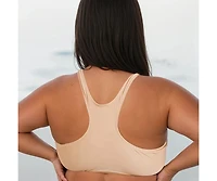 Calypsa Plus Racerback Swim Bra with Removable Cups