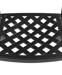 Streamdale (Cushions In Random Colors) 3-Piece Set Of Cast Aluminum Patio Furniture