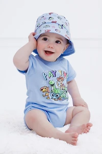 Disney Baby Boys Mickey Mouse Romper and Sunhat
